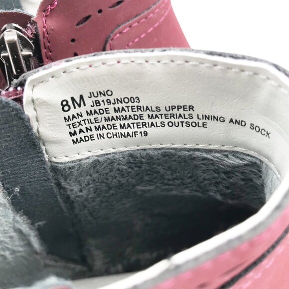 JBU by Jambu Juno Red Fur Lined Ankle Boots Booties Womens 8 Outdoor Winter - Picture 9 of 10